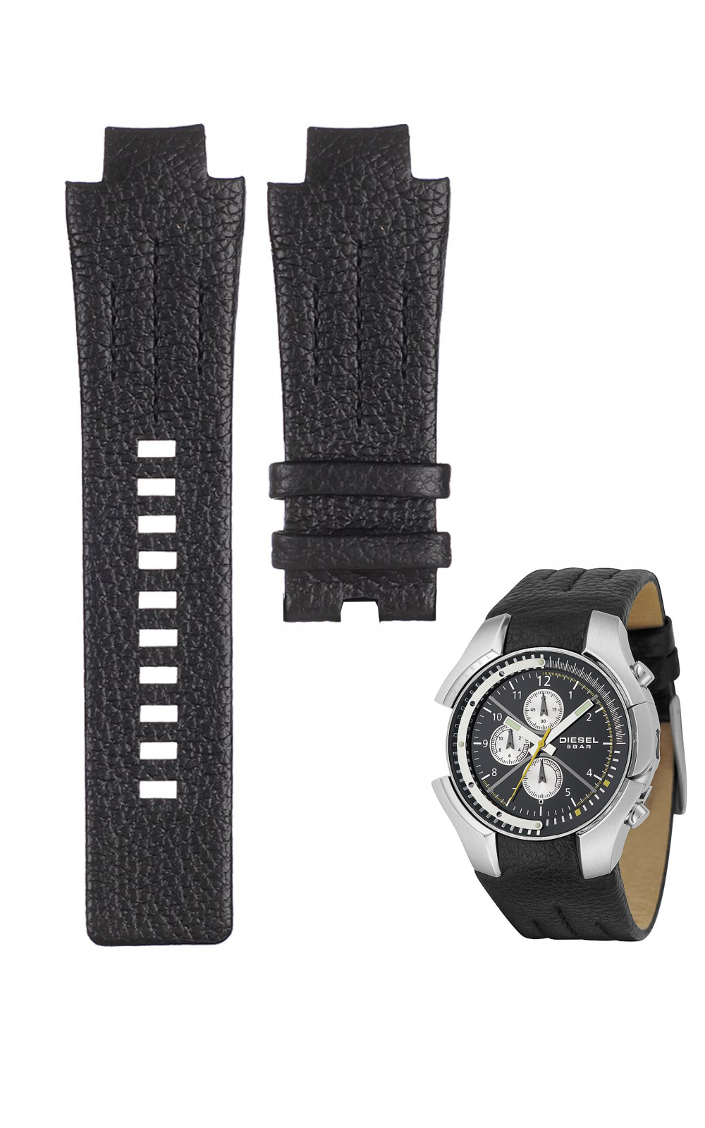 Pulseira DZ4146 Compatível Sem Fivela Para Relógio Diesel