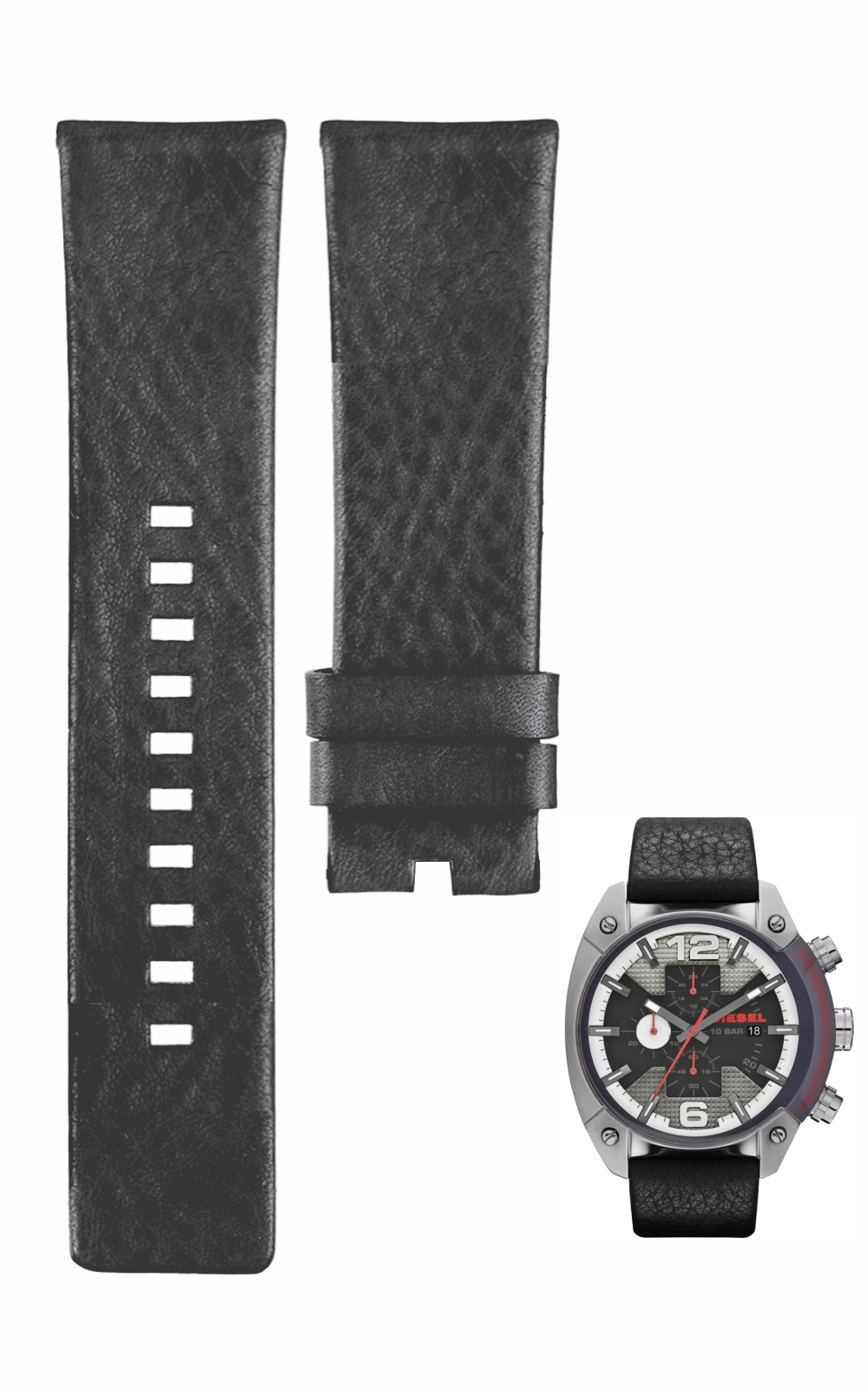 Pulseira DZ4277 Compatível Sem Fivela Para Relógio Diesel