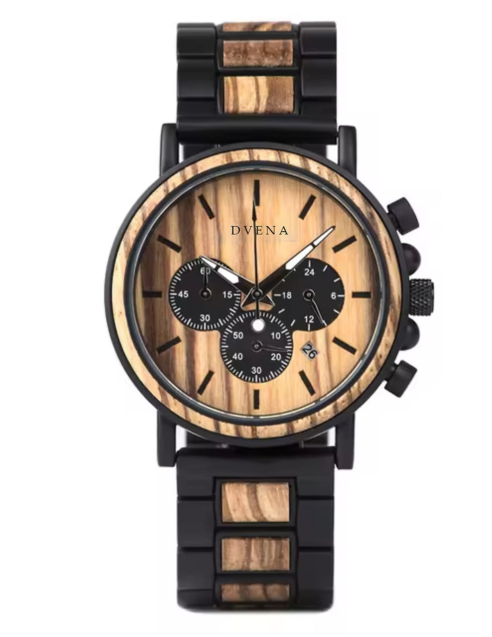 Thumbnail: Custom Lausanne wooden watch