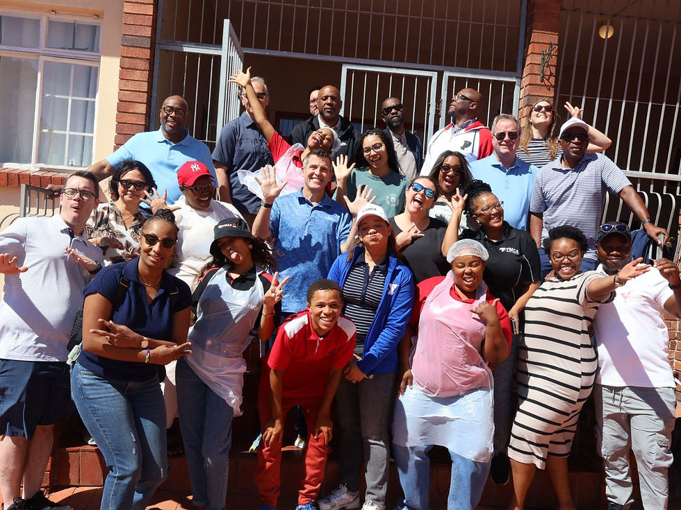 US YMCA Coalition guests farewell