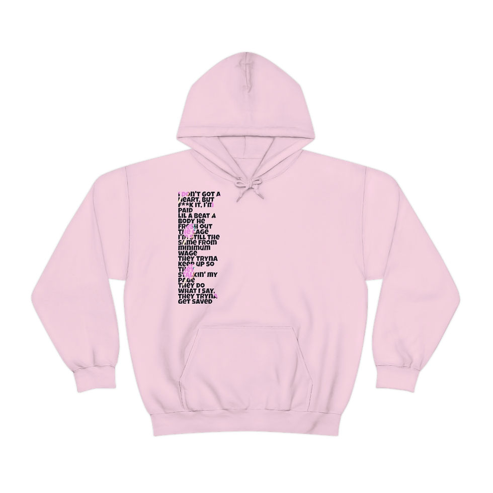 Thumbnail: I don't got a heart hoodie
