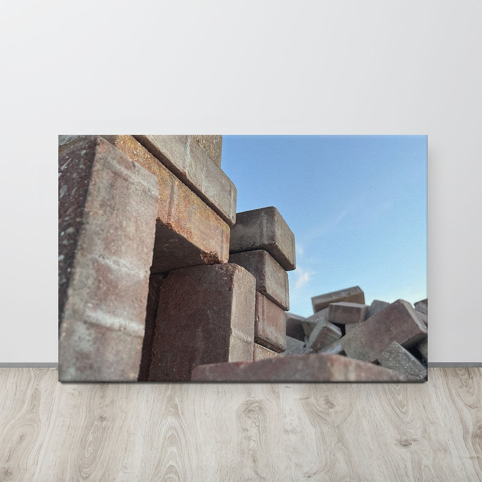 Thumbnail: Brick house thin canvas