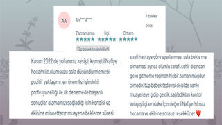 Successful result on the first try! It's not an in vitro fertilization treatment, it's like we went back and forth for an examination.