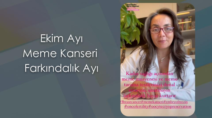 October is breast cancer awareness month...