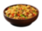 Fried rice with chicken or tofu for an easy lunch