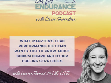 What Maurten's Lead Sports Dietitian Wants You to Know About Sodium Bicarb & Other Fueling Strategies
