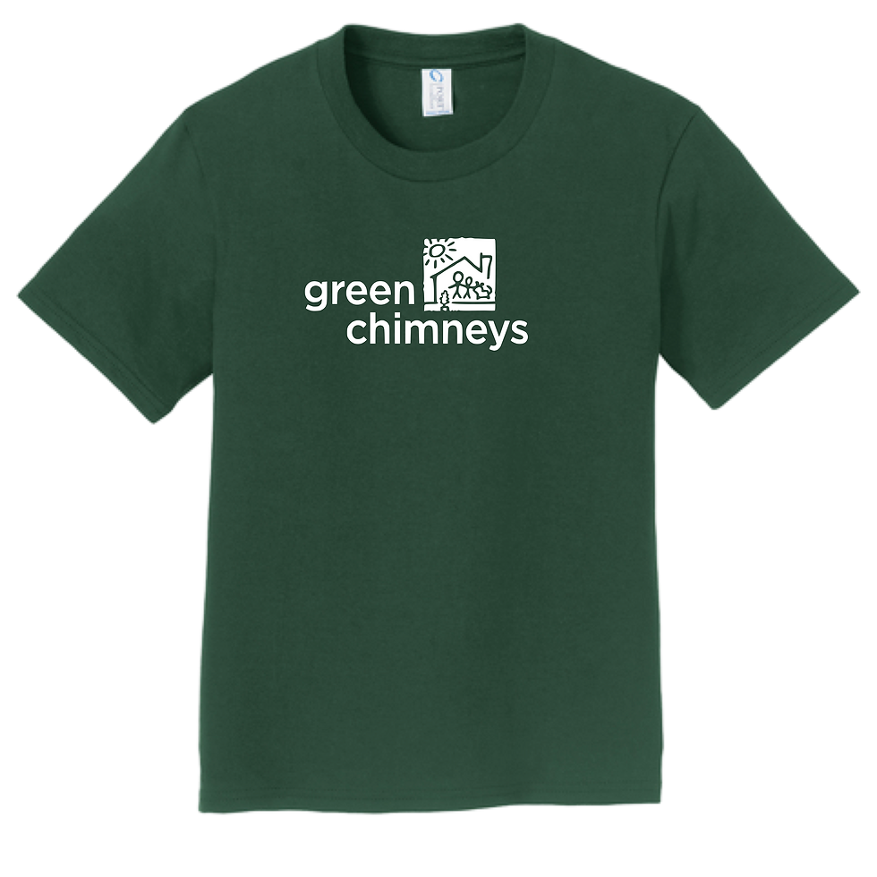 Thumbnail: Green Chimneys: Green Logo Tee