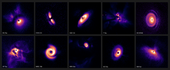 Stunning images from Very Large Telescope capture unique views of planet formation