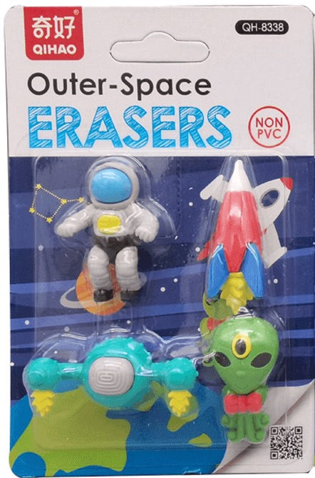 Thumbnail: Outer Space Explorer - Eraser Set