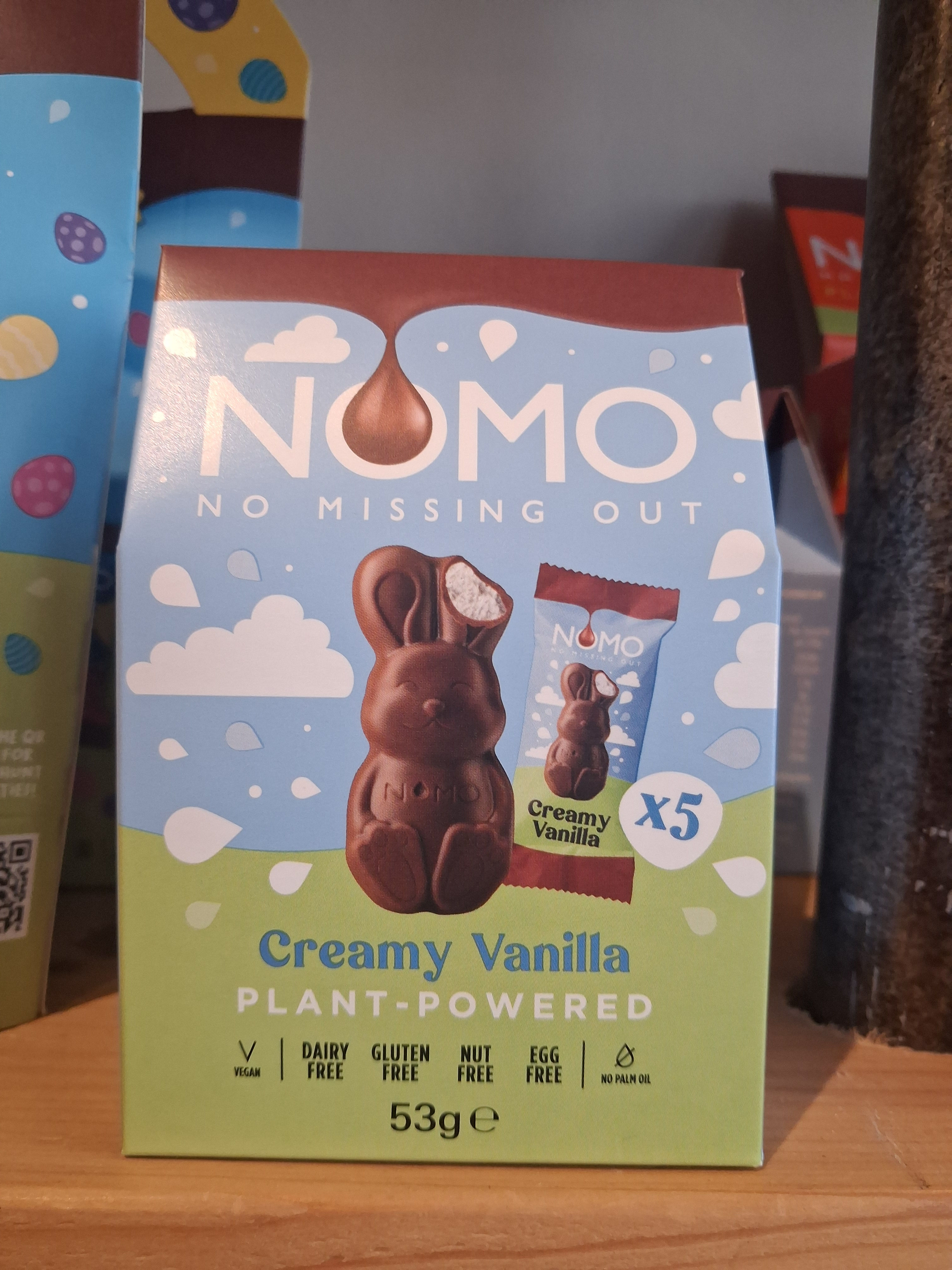 Nomo vanilla mini bunnies multipack 50g