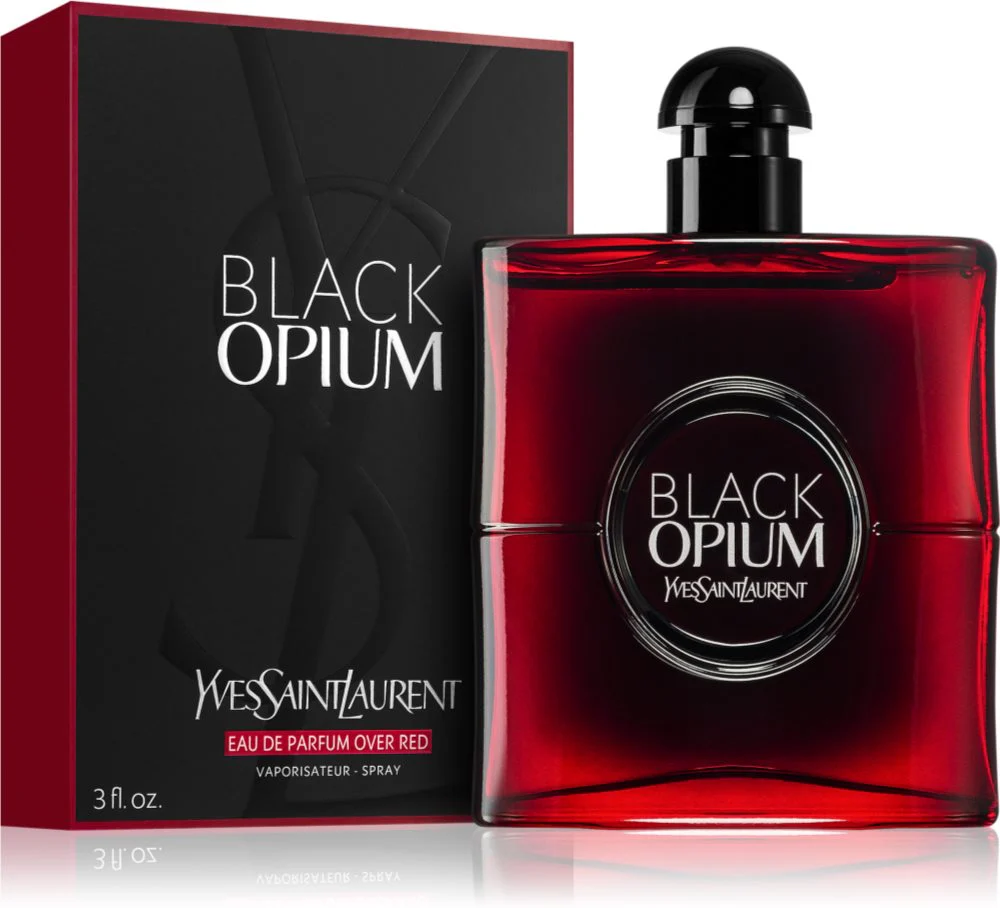 Yves Saint Laurent Opium Black Eau De Parfum Over Red 90ml