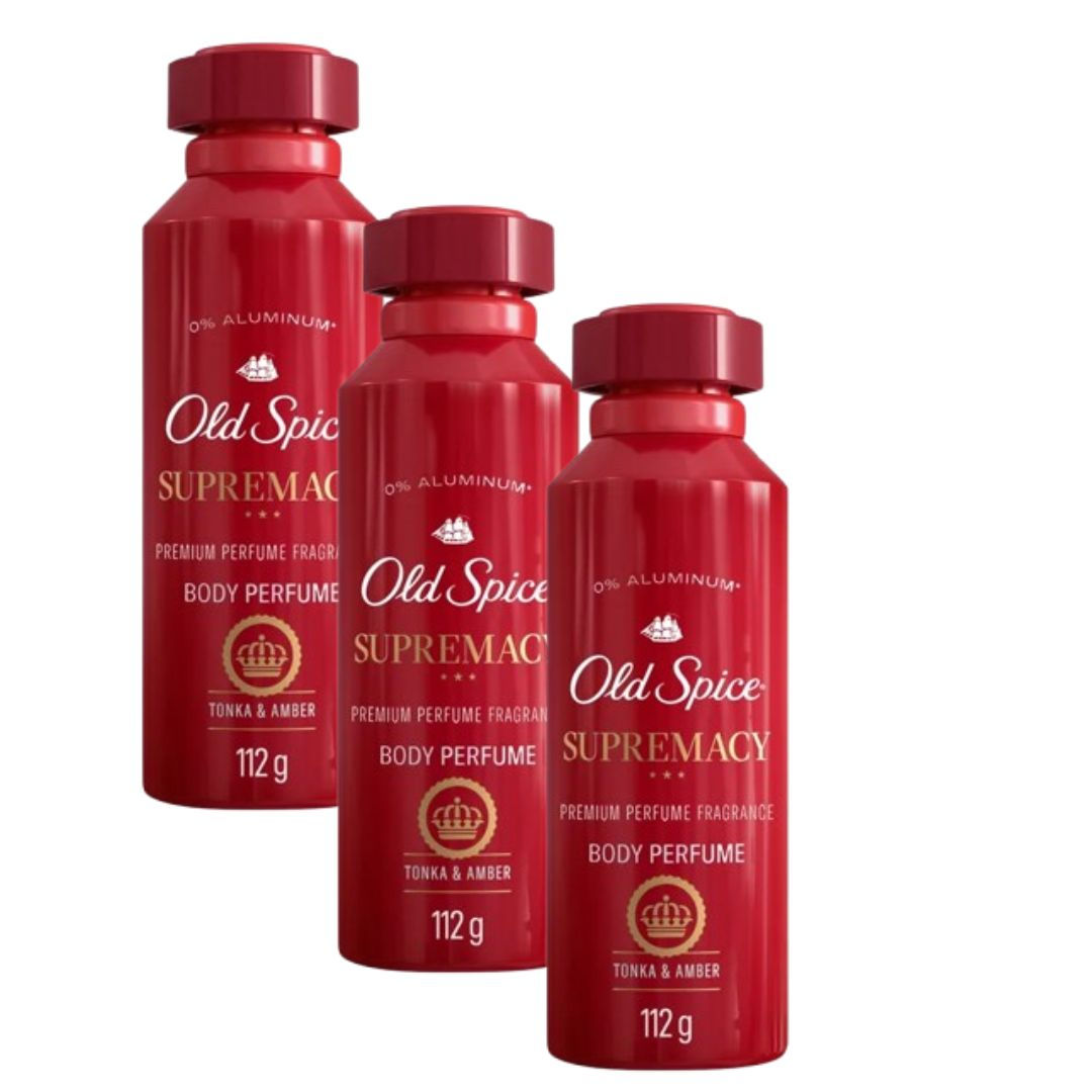 Pack 3 unidades Old Spice Supremacy 525 Ml Body Spray