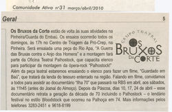 COMUNIDADE ATIVA abril de 2010