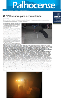 Jornal Palavra Palhocense Julho 2015