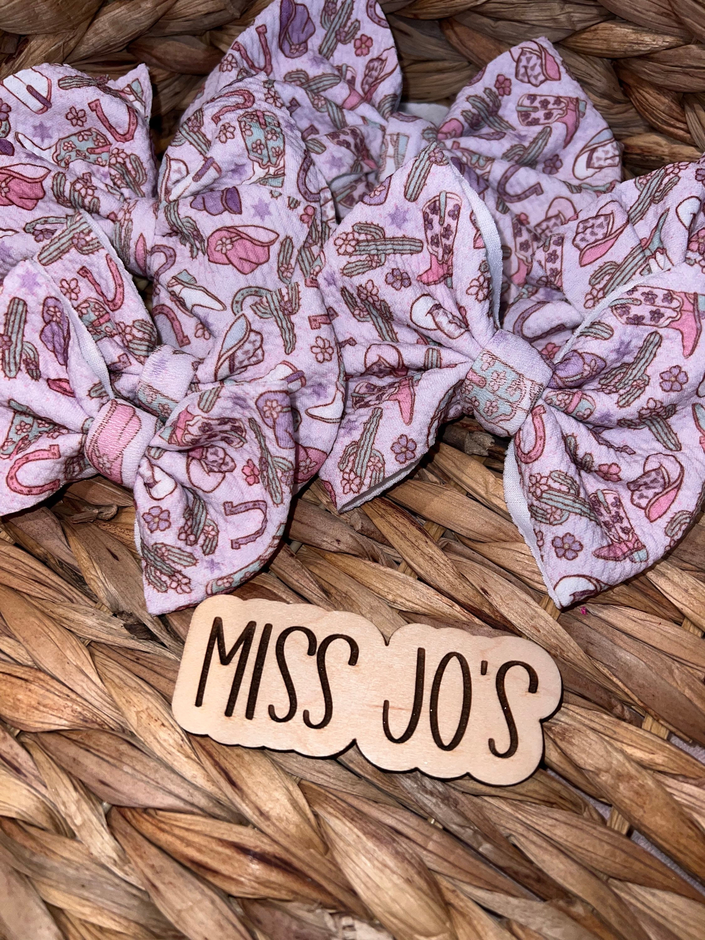 Cactus Cowgirl Bows
