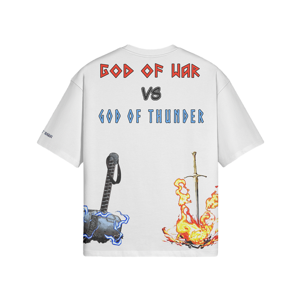 Street War Ares vs Thor | Boxy T-Shirt