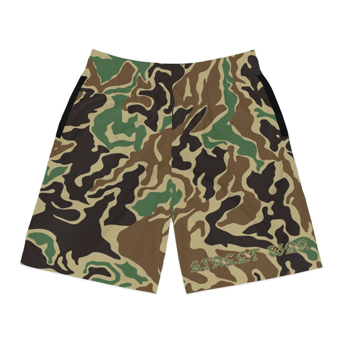 Street War Military Camo Shorts