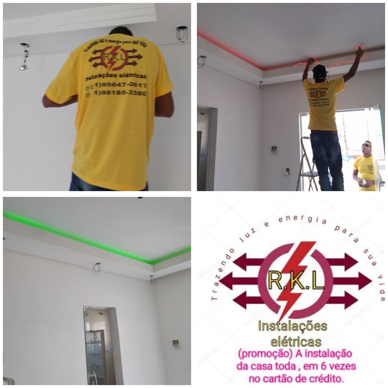 Super promoção instalaçao da casa toda em 6 vezes no cartão