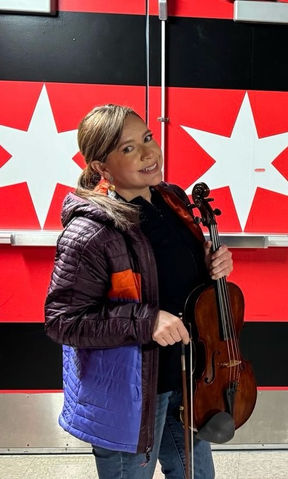 Miss Lina was part of Most Wanted Tour - Bad Bunny 2024 Tour, performing as a viola player.
