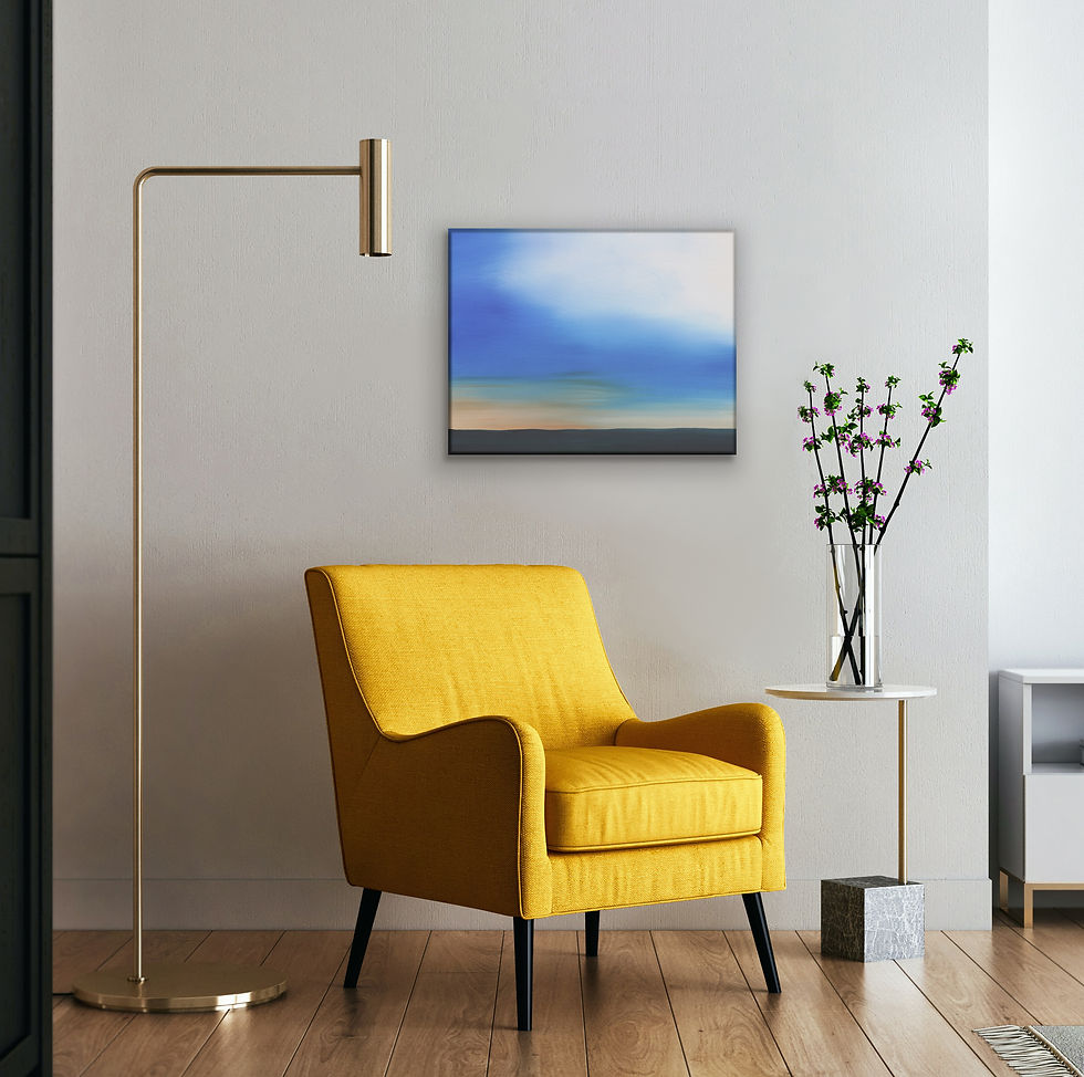 Thumbnail: Dark Horizon - Canvas Print