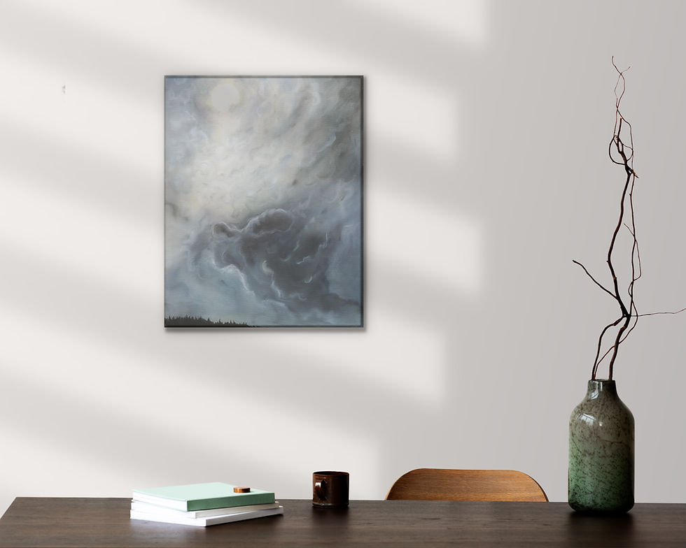 Thumbnail: South Dakota Sky 16x20" Original Painting