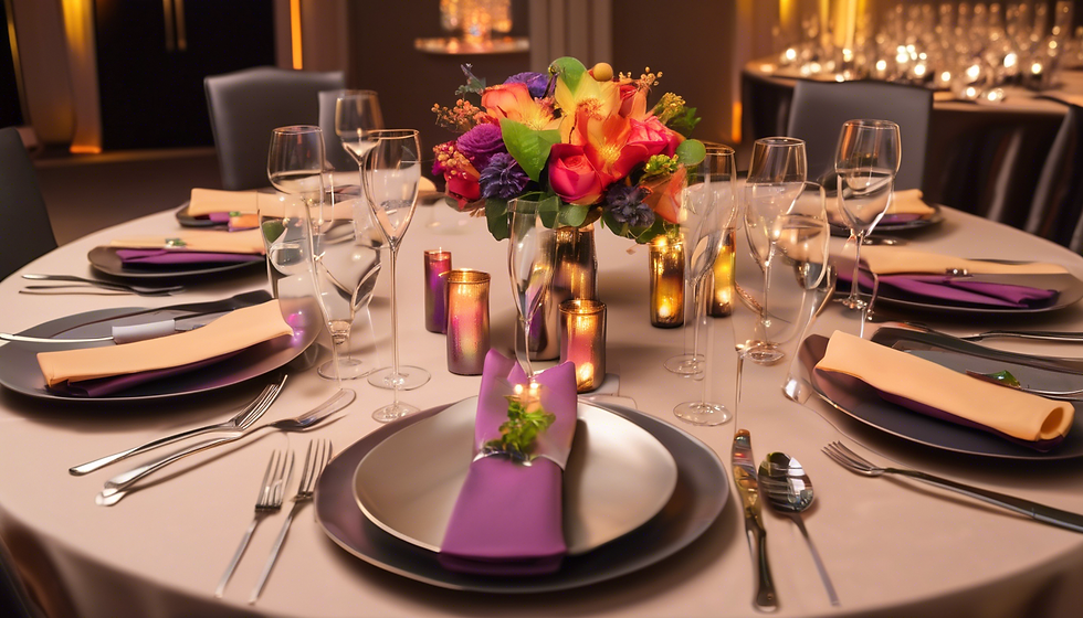 Corporate Networking Gala Dinner Event