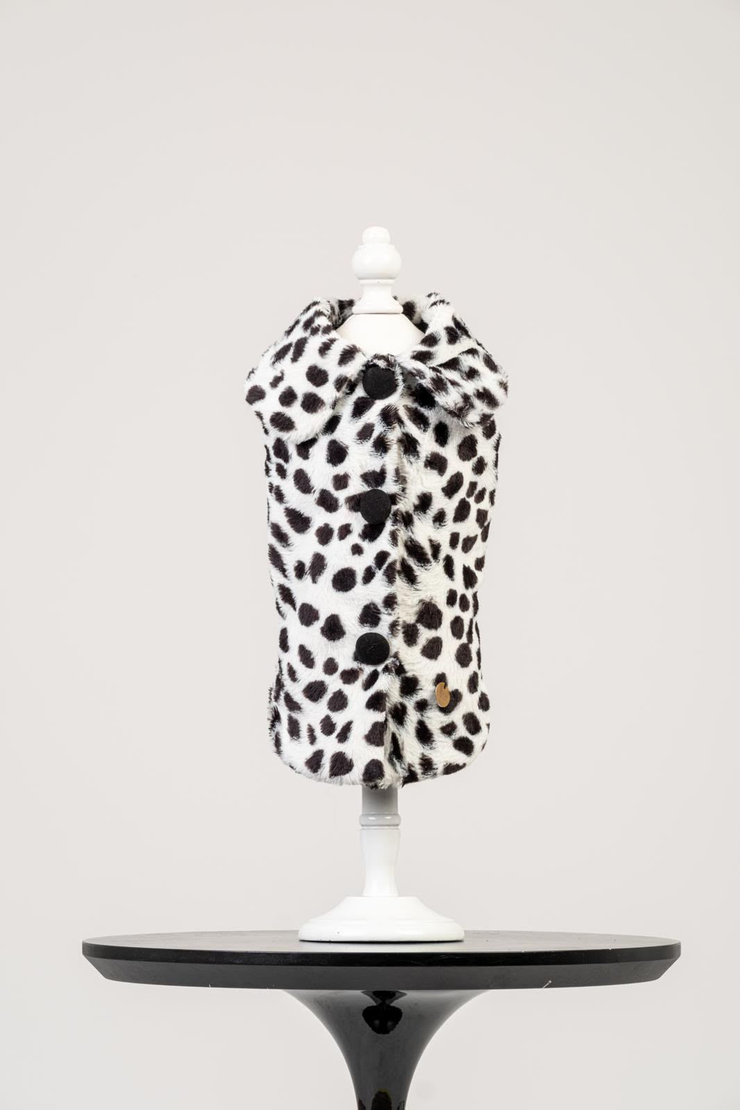Savana Black and White Coat