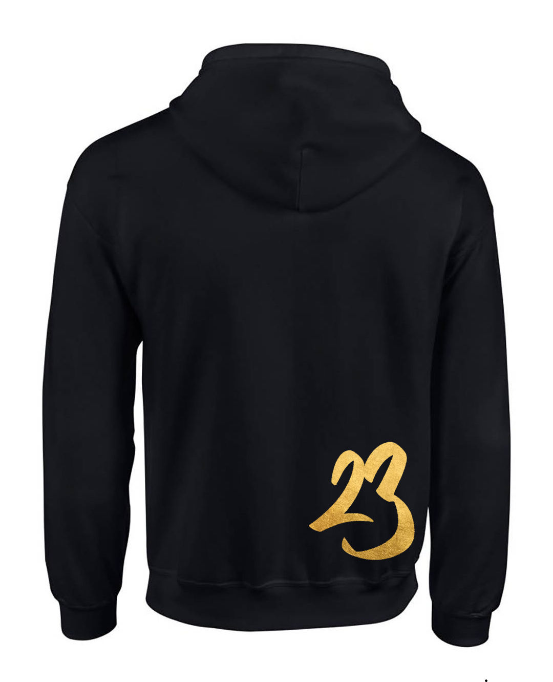 Gold 23 Zip Hood