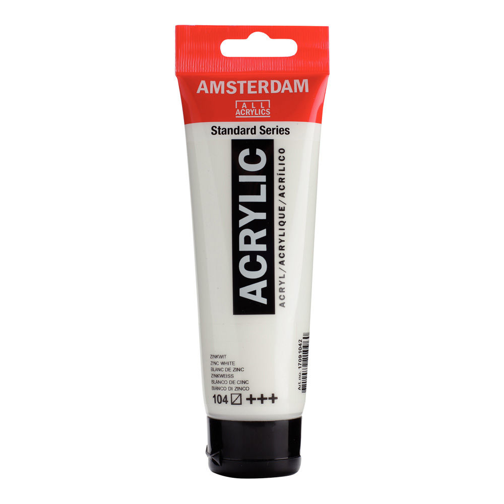 Amsterdam Acrylic Colour 120ml - Zinc White