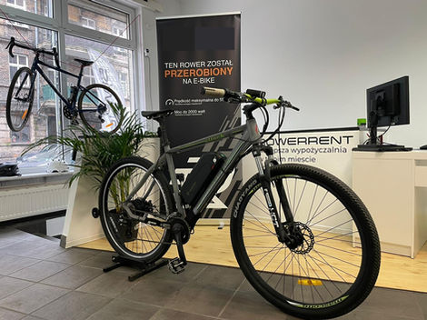 Zamontowano silnik Bafang 750W