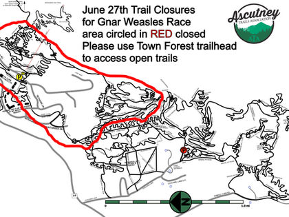 Trail Closures Saturday