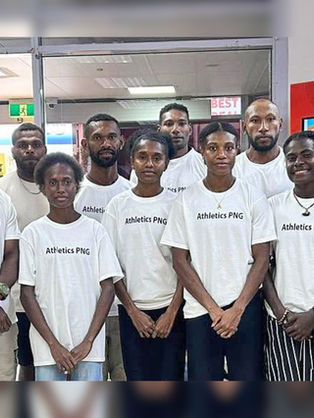 PNG Athletics Team to participate in the Philippines Open Championships