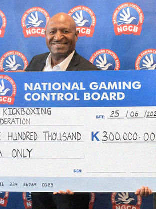 NGCB donates K300,000 to PNG Kickboxing Federation  