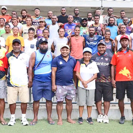 PNG Touch Open Train-on Squad Receives Support