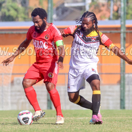 Hekari flexing muscles over Madang FC