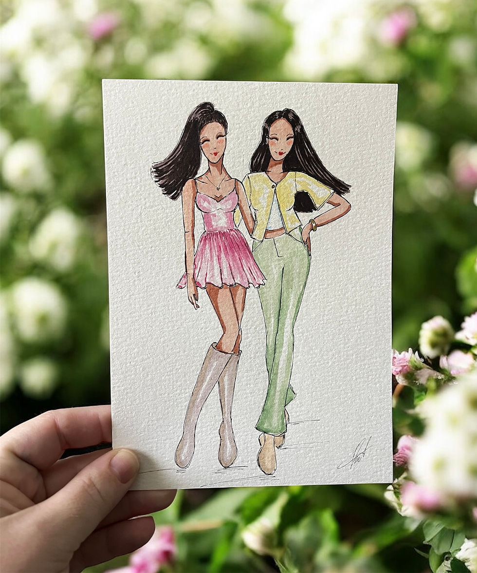 Thumbnail: Couple Watercolor Portrait