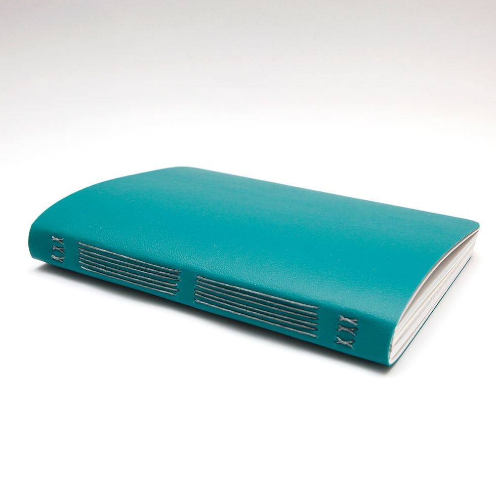 Thumbnail: Teal Mixed Paper Notebook