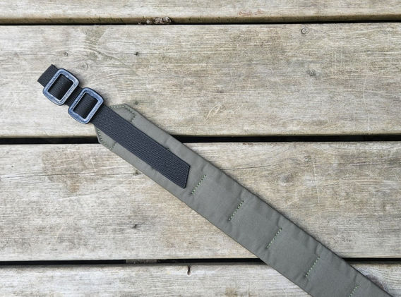 Padded tactical sling ranger green and black with quick adjust and mil spec hardware