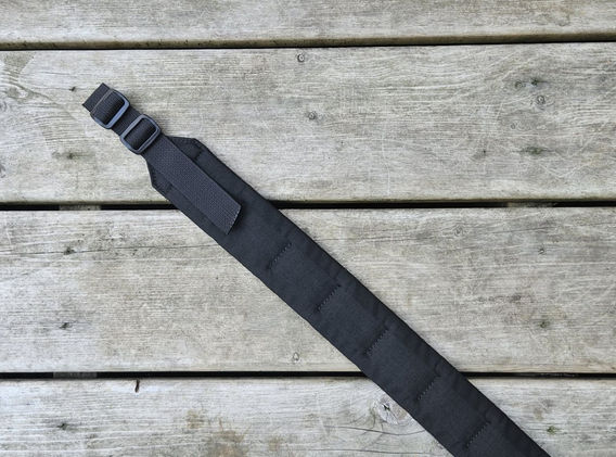 2 point padded sling black with quick adjust and plastic hardware