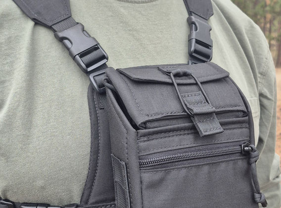 Sportsman Binocular Harness Pack Black