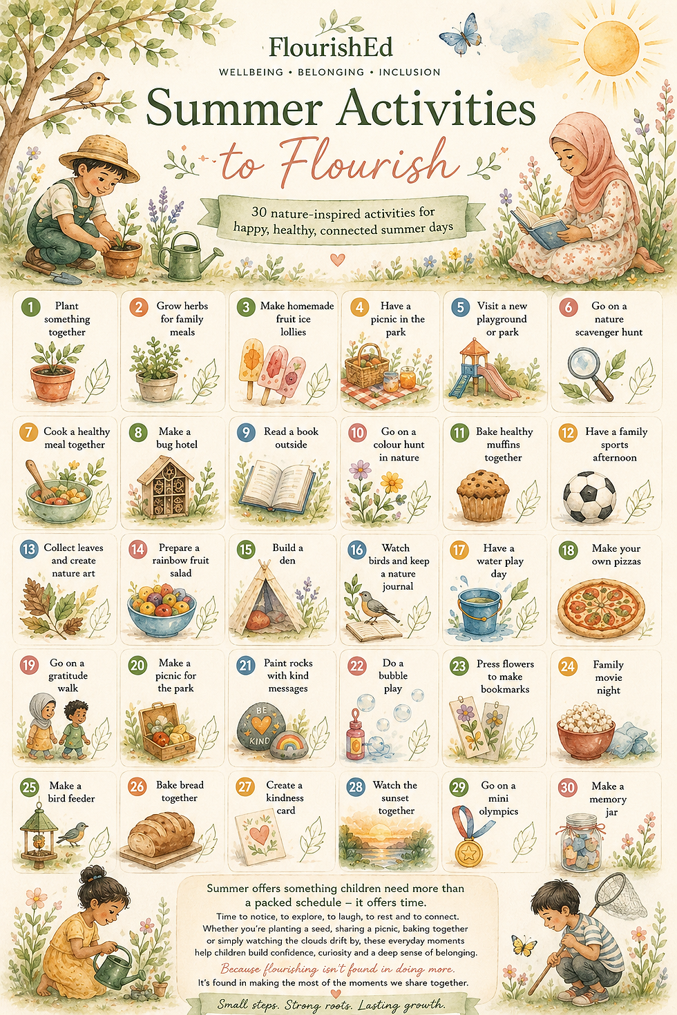 FlourishEd_Summer_Wellbeing_Activities