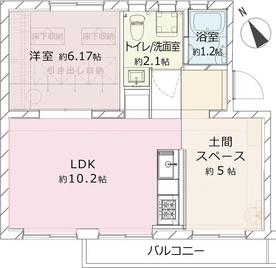 PLAN(1LDK)
