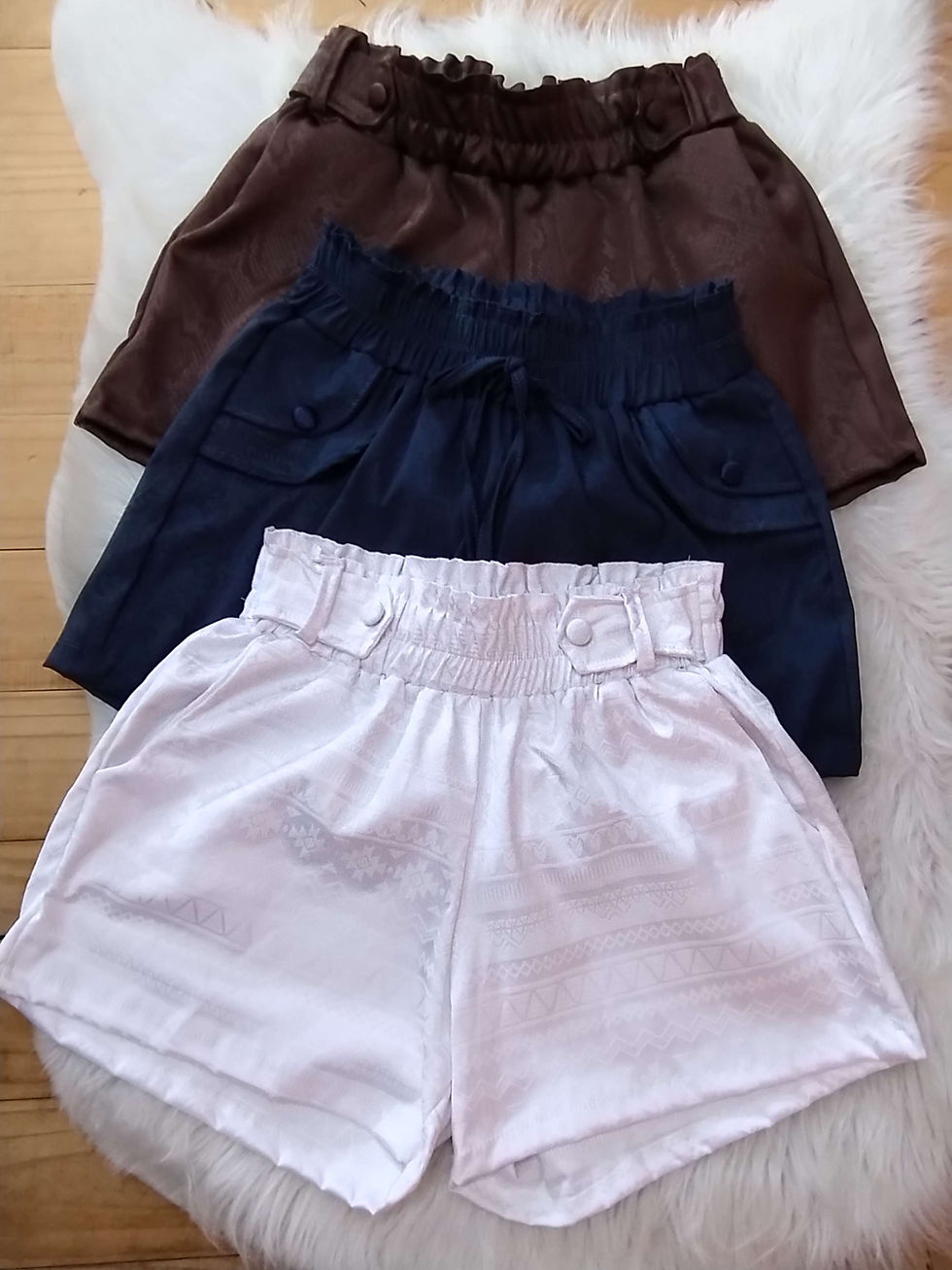 Miniatura: Shorts alfaiataria e Bengaline 