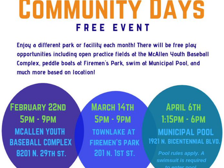 Community Day at McAllen Youth Baseball Complex