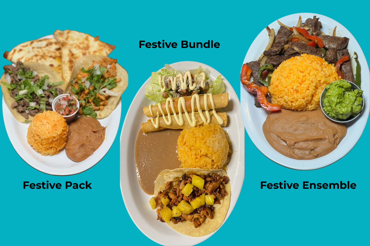 Arranged Food and Objects