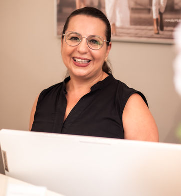 Fotoimpression vom Friseursalon Marcel Michels | Friseur Bonn
Unsere Rezeptionistin