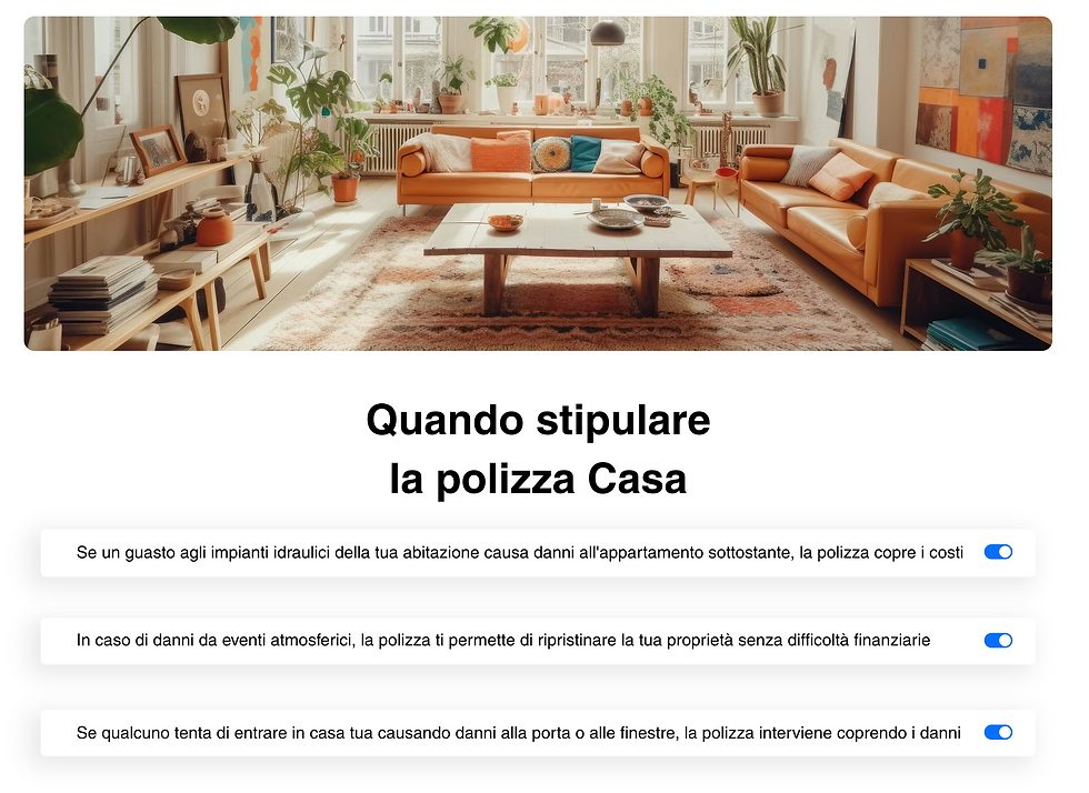 Banner Polizza Casa GruppoPiù