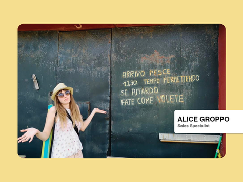 Meet the Team: Alice Groppo