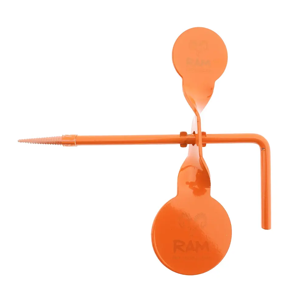 Cible tournante à visser 3 mm Double