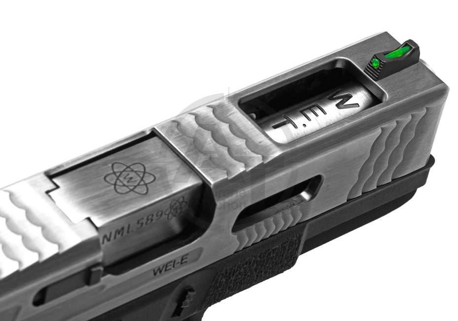 Miniature : G-Force 19 SV Silver Barrel Metal Version GBB WE